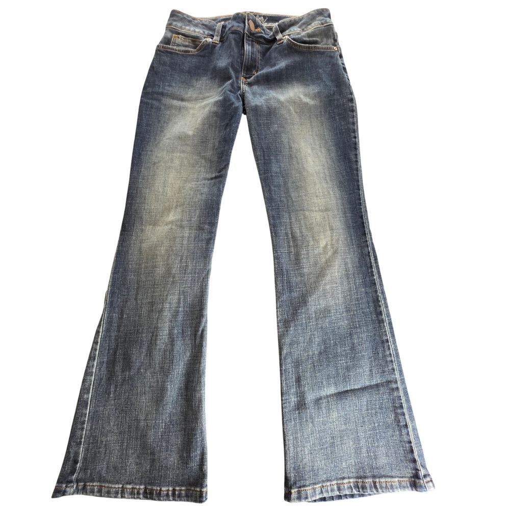 Wrangler Womens Mid Rise Boot Cut Jeans‎ Medium Wash Denim 1009MWZAH 7x30